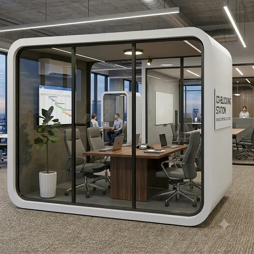 Tiny House als Büro- und Meetingraum für Unternehmen